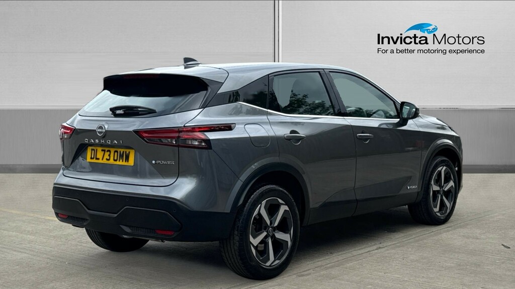 Nissan Qashqai Acenta Premium DL73OMW Grey #3