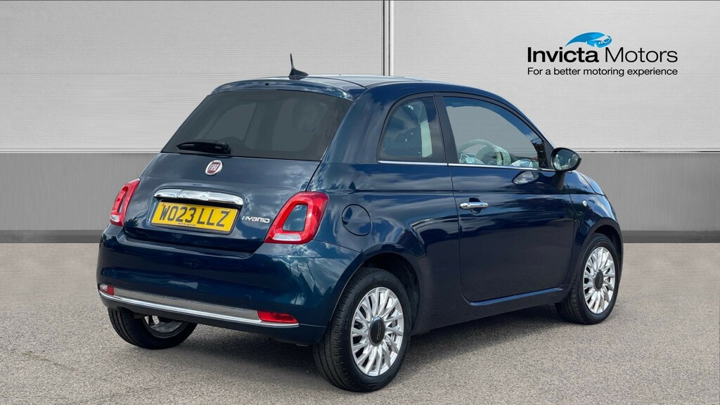 Fiat 500 Mild Hybrid WO23LLZ Blue #3