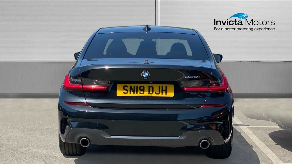 BMW 3 Series 320I M Sport SN19DJH Black #4