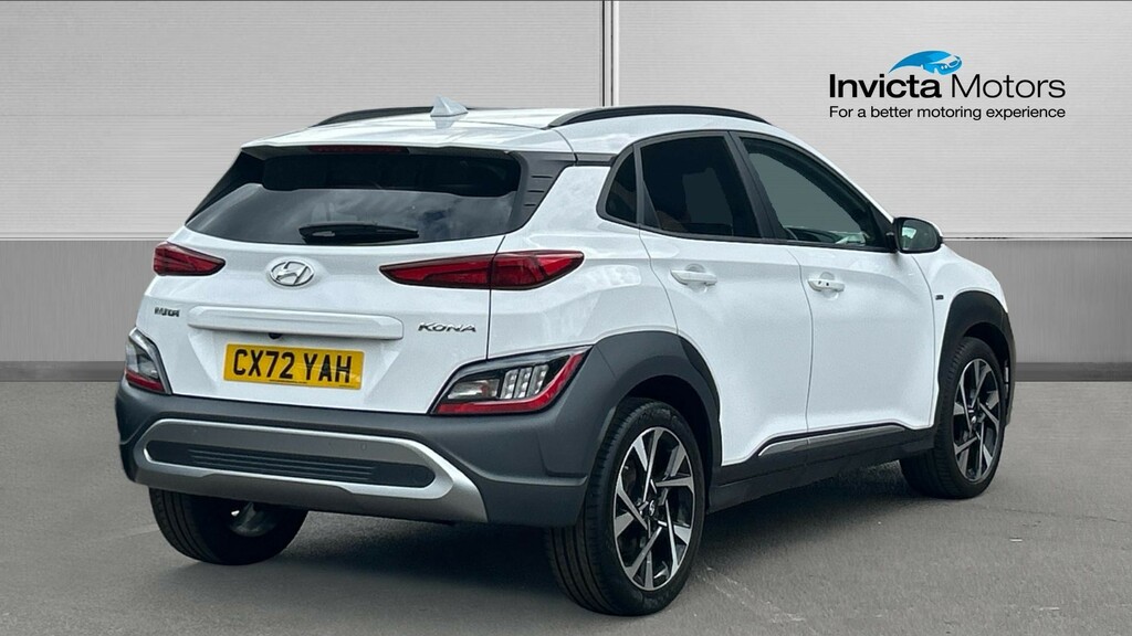 Hyundai Kona Premium CX72YAH White #3