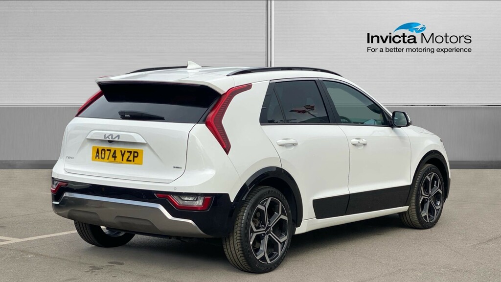 Kia Niro 127 Hybrid 3 AO74YZP White #3