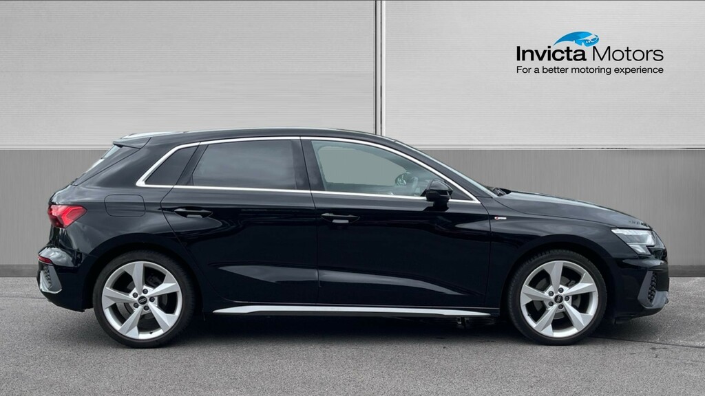 Audi A3 S Line YE23HFR Black #2