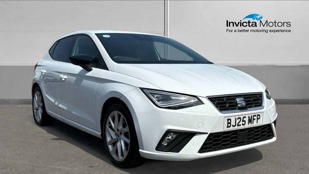 Seat Ibiza Fr White