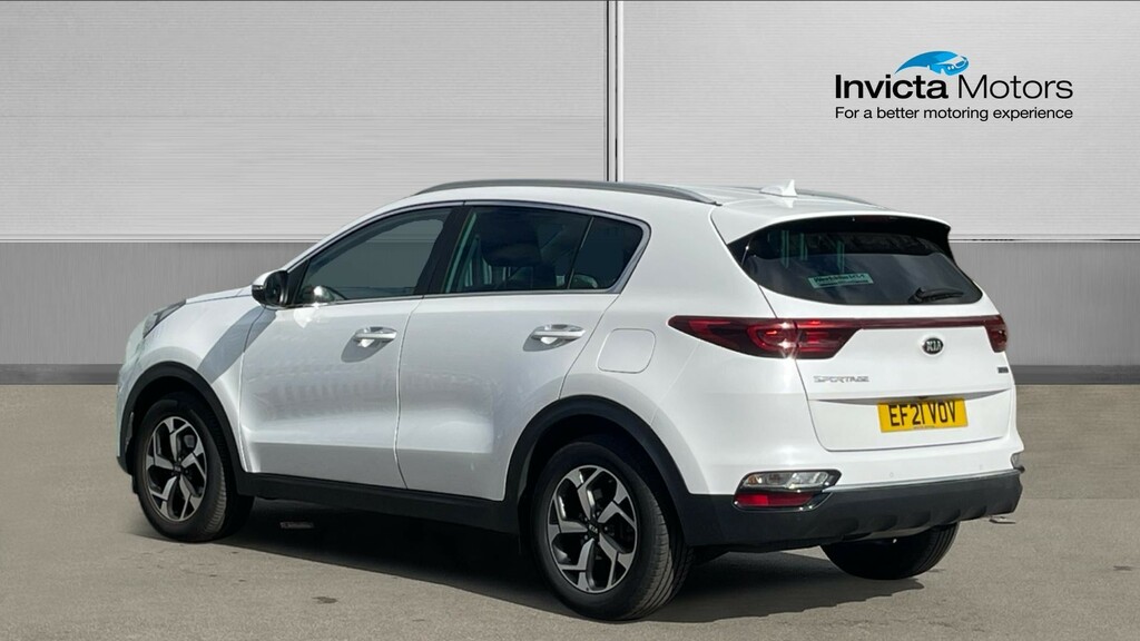 Kia Sportage 2 White #5
