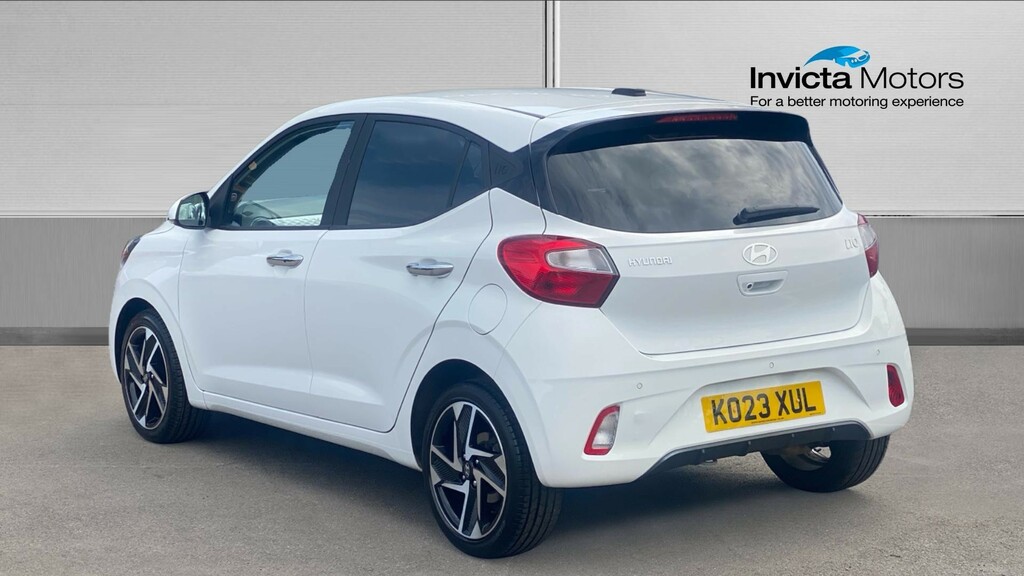 Hyundai I10 Premium KO23XUL White #5