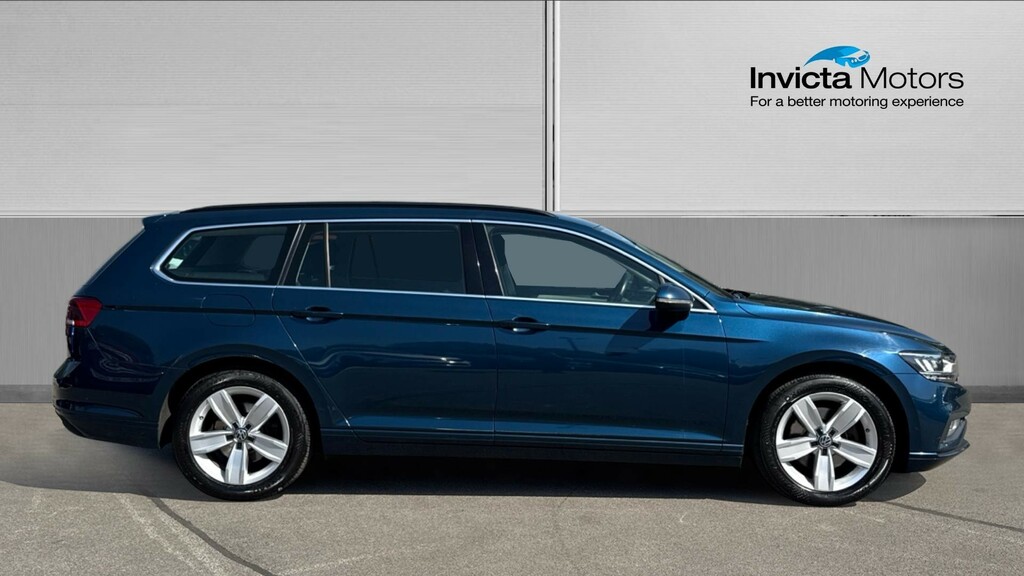 Volkswagen Passat Se Blue #2