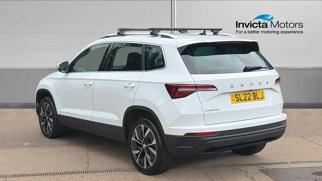 Skoda Karoq Se L SL22BLJ White #5