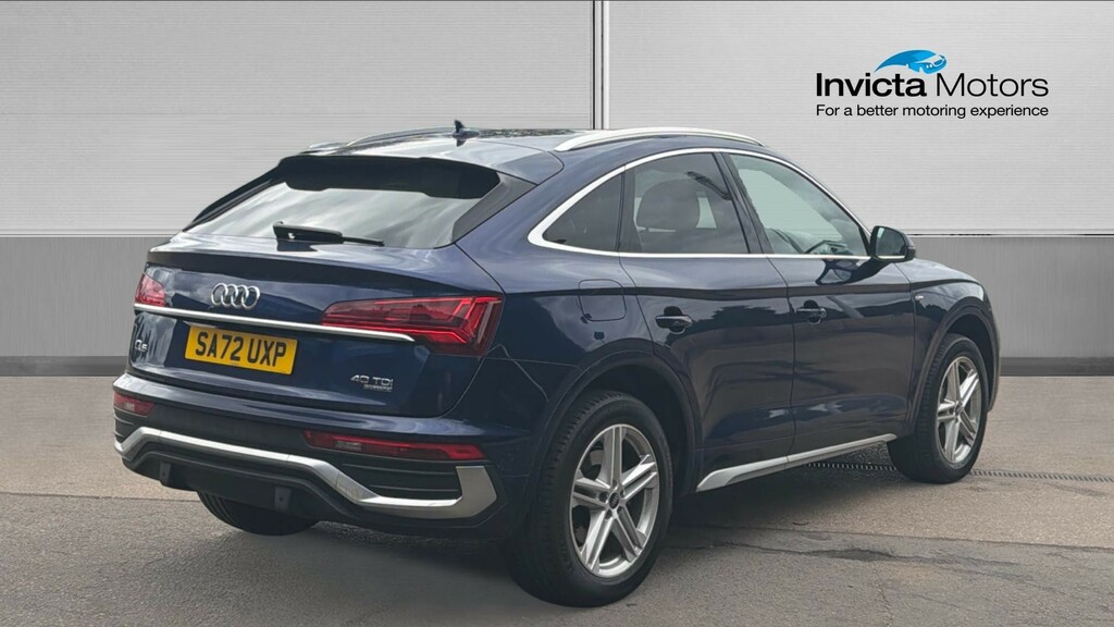 Audi Q5 S Line SA72UXP Blue #3