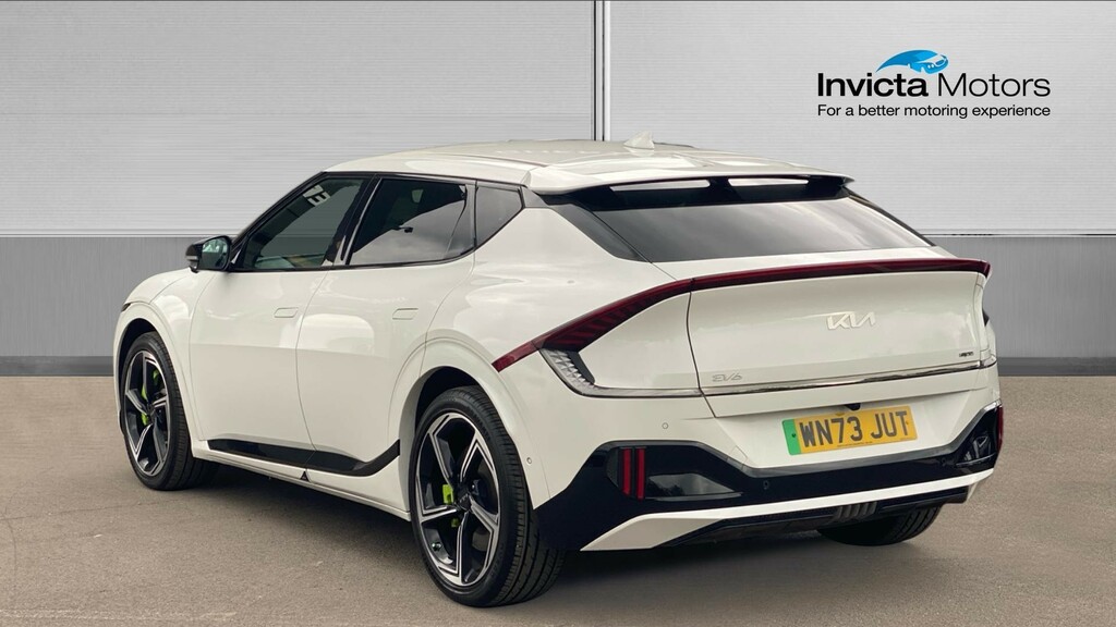 Kia EV6 Gt White #5