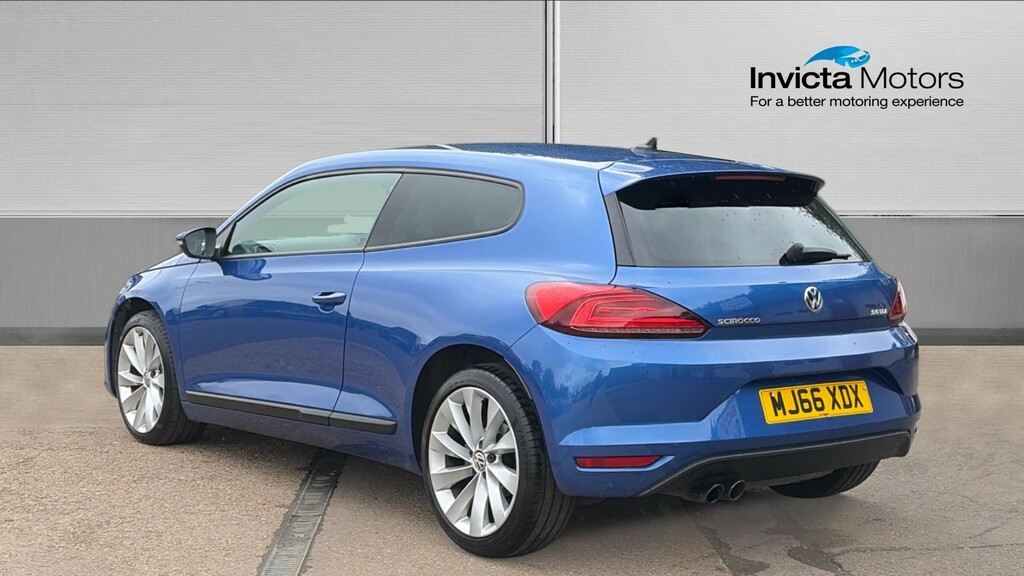 Volkswagen Scirocco Gt Bluemotion Tech Euro 6 Dsg MJ66XDX Blue #5