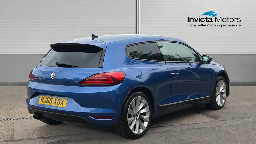 Volkswagen Scirocco Gt Bluemotion Tech Euro 6 Dsg MJ66XDX Blue #3