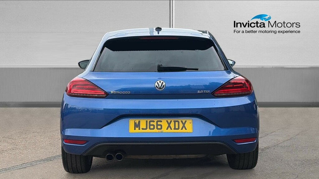 Volkswagen Scirocco Gt Bluemotion Tech Euro 6 Dsg MJ66XDX Blue #4