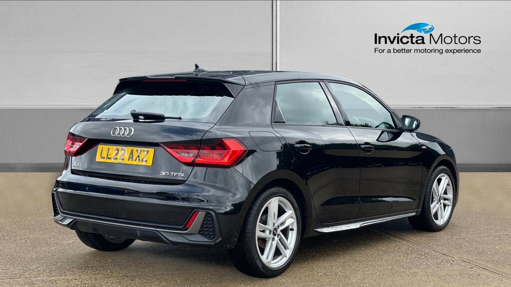 Audi A1 S Line LL22AXZ Black #3