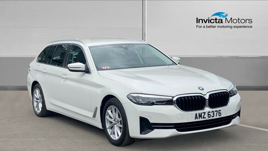BMW 5 Series Mht Se White