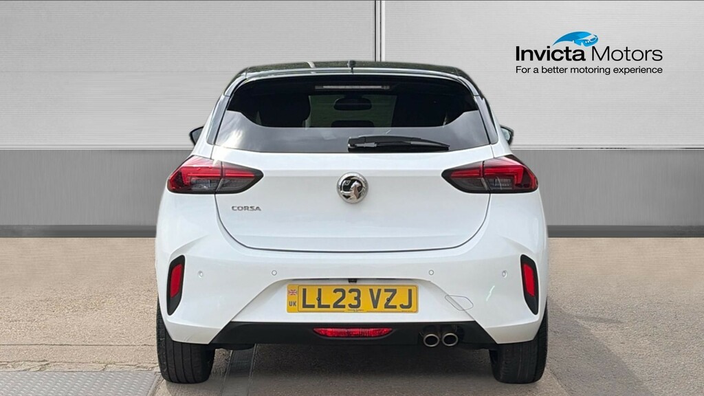 Vauxhall Corsa Turbo Ultimate LL23VZJ White #4