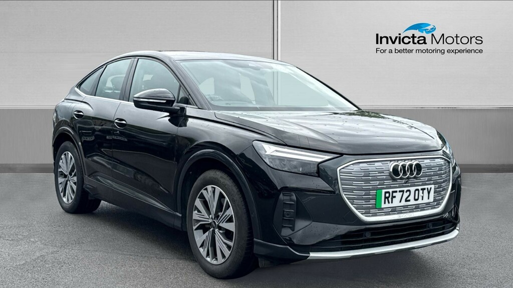Audi Q4 E Tron Sport Black
