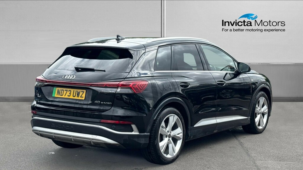 Audi Q4 E Tron S Line ND73UWZ Black #3