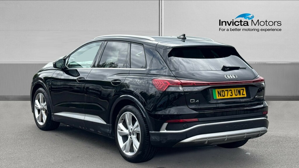 Audi Q4 E Tron S Line ND73UWZ Black #5