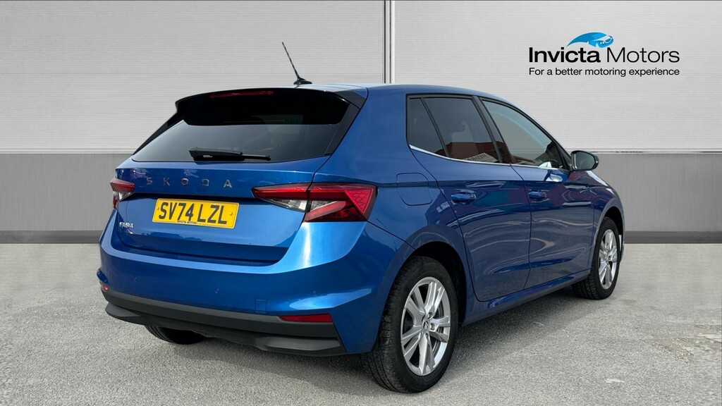 Skoda Fabia Se L SV74LZL Blue #3