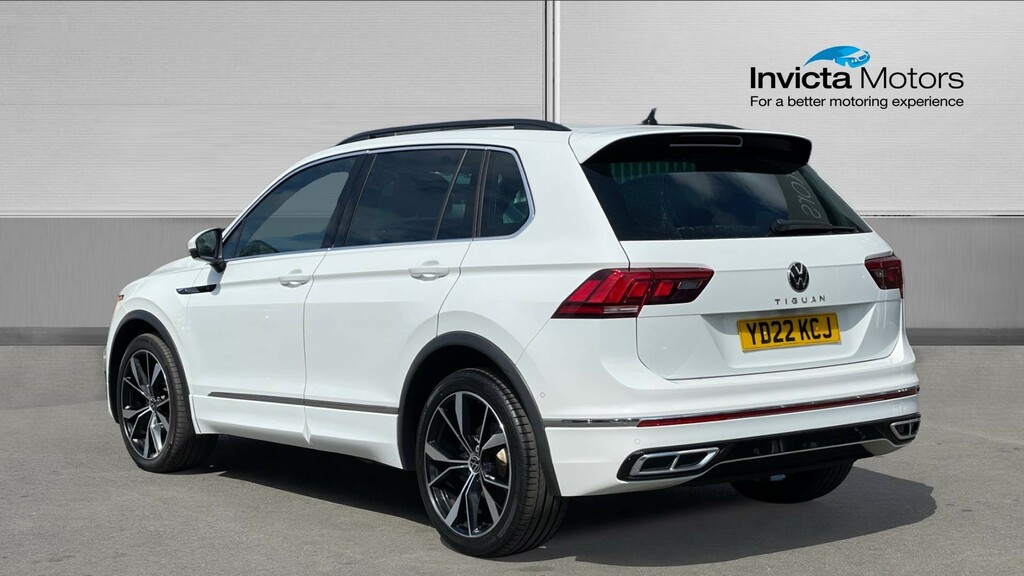 Volkswagen Tiguan R-line YD22KCJ White #5