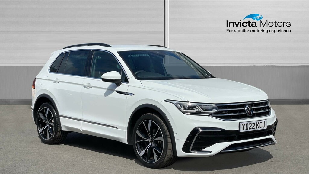 Volkswagen Tiguan R-line White