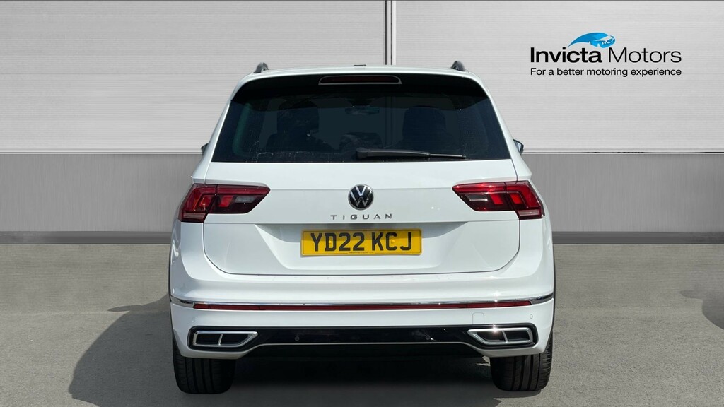 Volkswagen Tiguan R-line YD22KCJ White #4