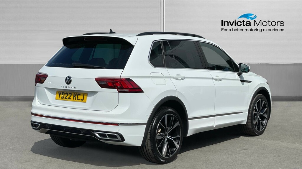 Volkswagen Tiguan R-line YD22KCJ White #3