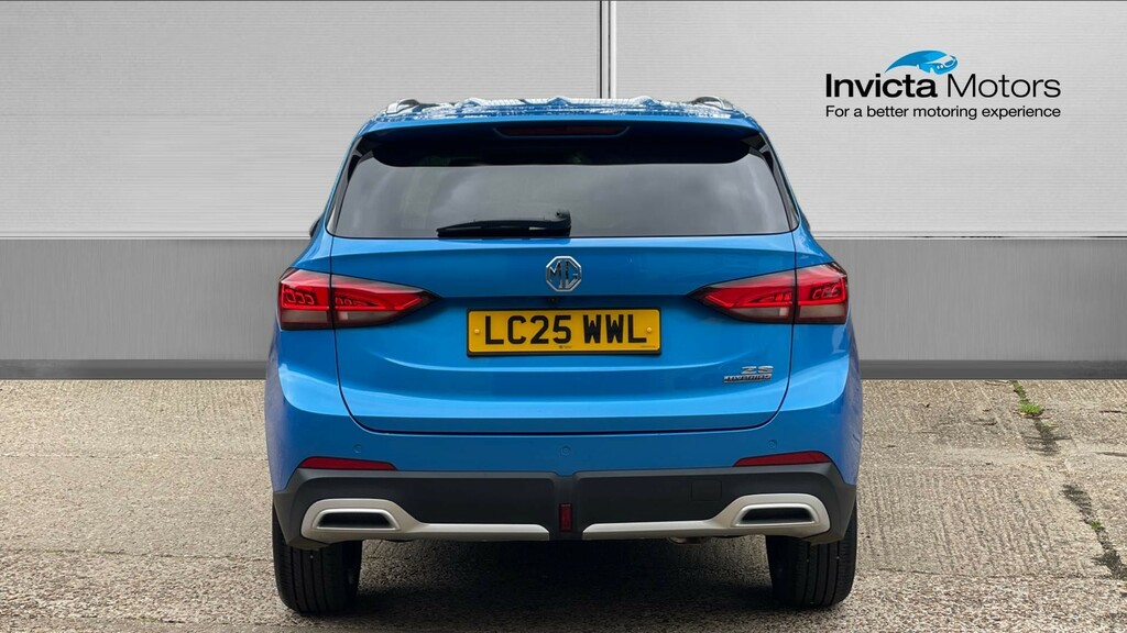MG ZS Trophy Blue #4