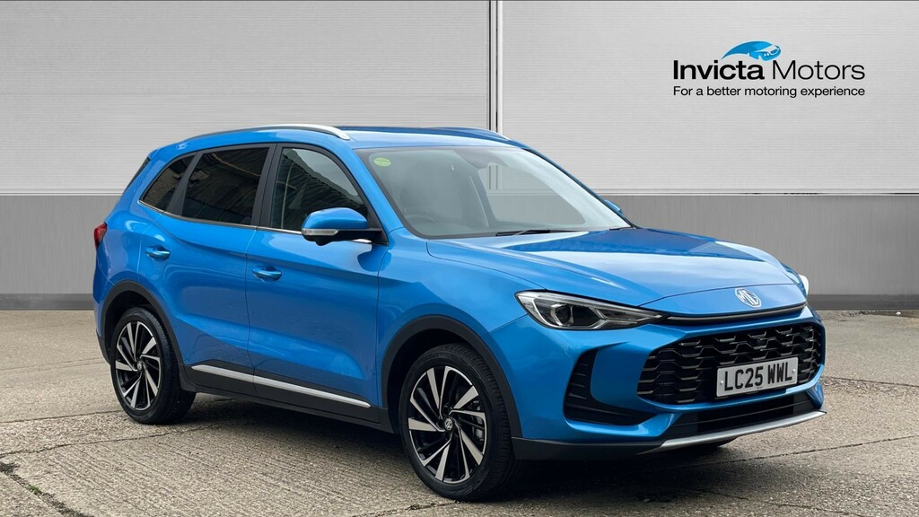 MG ZS Trophy Blue