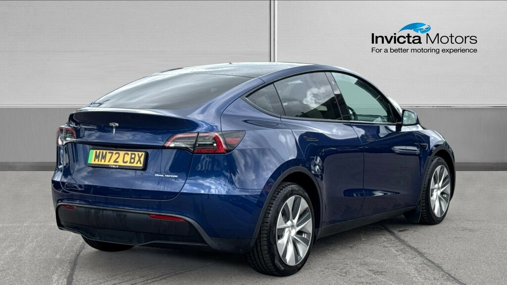 Tesla Model Y Long Range Awd Blue #3