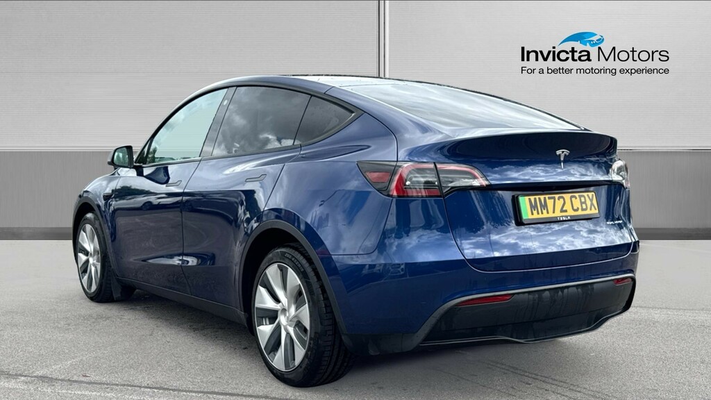 Tesla Model Y Long Range Awd Blue #5
