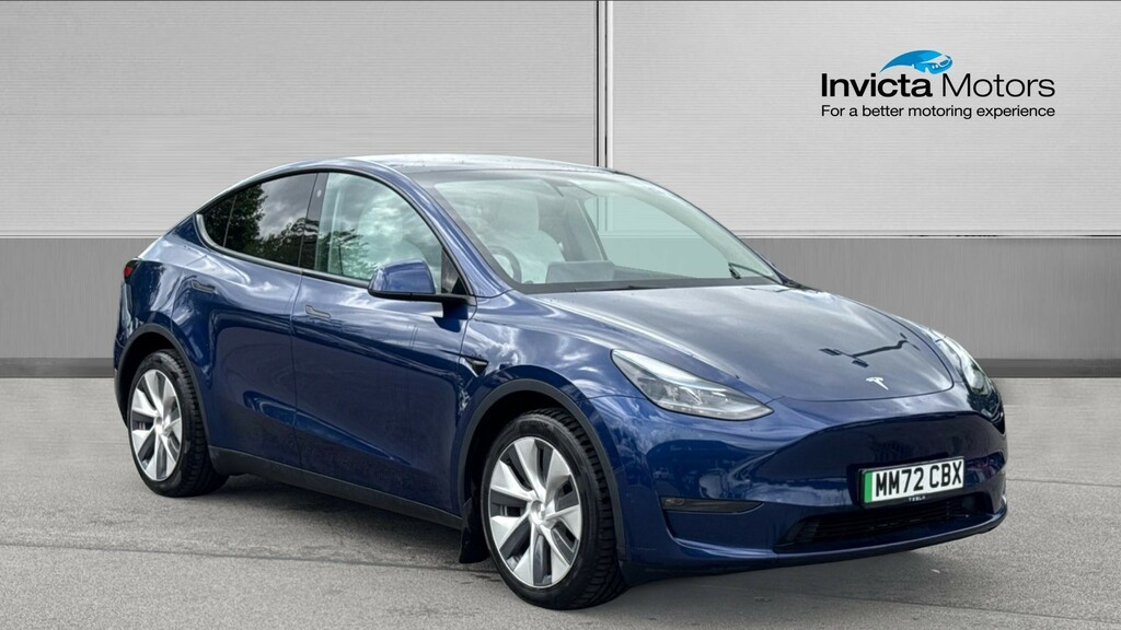 Tesla Model Y Long Range Awd Blue