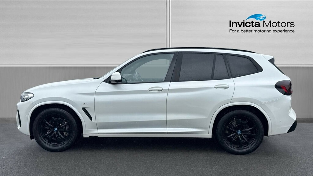 BMW iX3 M Sport White #6