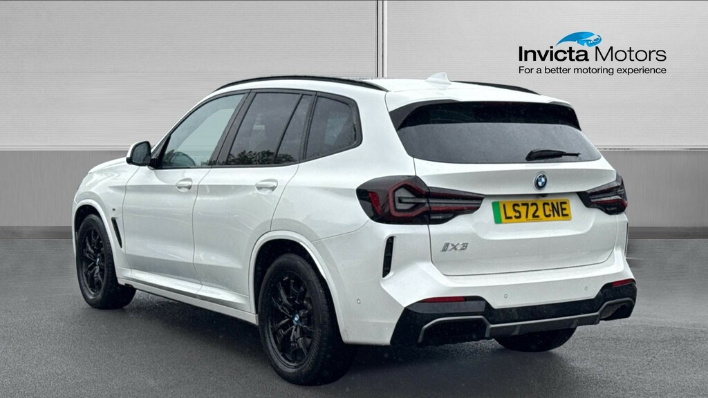 BMW iX3 M Sport White #5