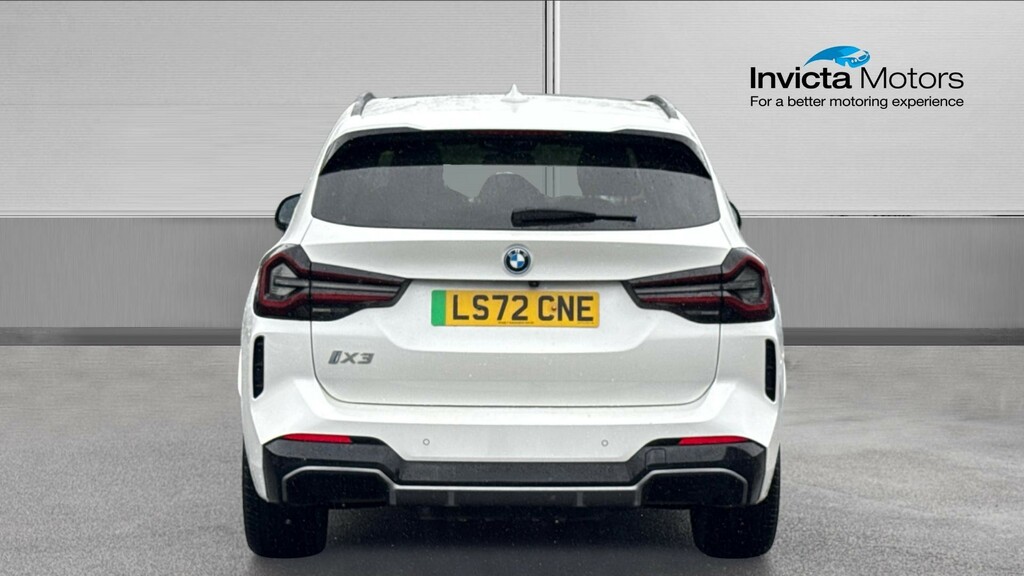 BMW iX3 M Sport White #4