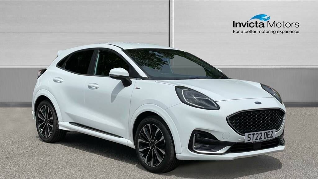 Ford Puma St-line Vignale ST22OEZ White