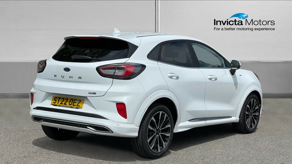 Ford Puma St-line Vignale ST22OEZ White #3