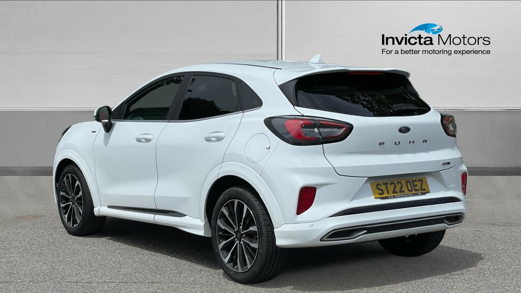 Ford Puma St-line Vignale ST22OEZ White #5