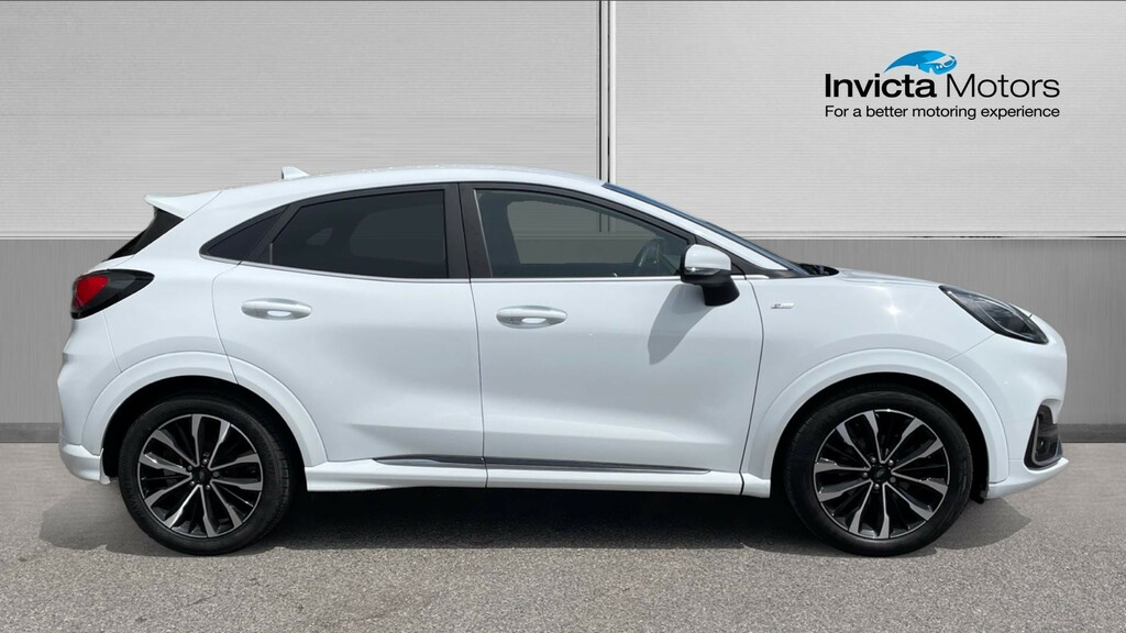 Ford Puma St-line Vignale ST22OEZ White #2