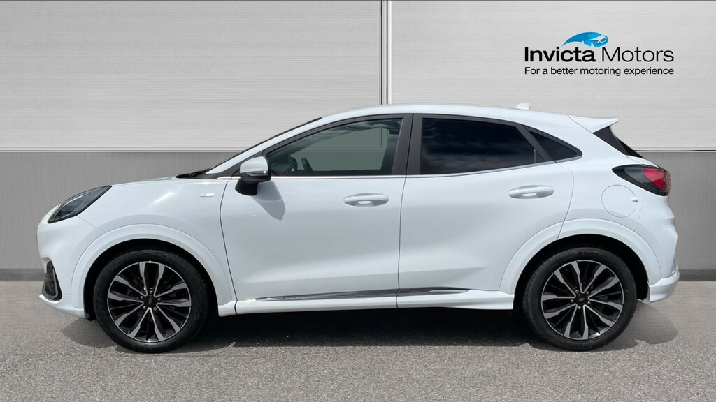 Ford Puma St-line Vignale ST22OEZ White #6