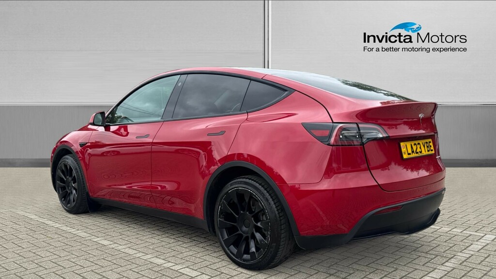 Tesla Model Y Long Range Awd LA23YBE Red #5