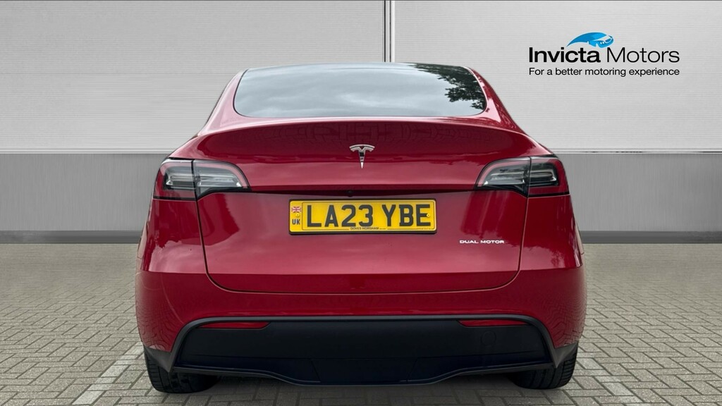 Tesla Model Y Long Range Awd LA23YBE Red #4