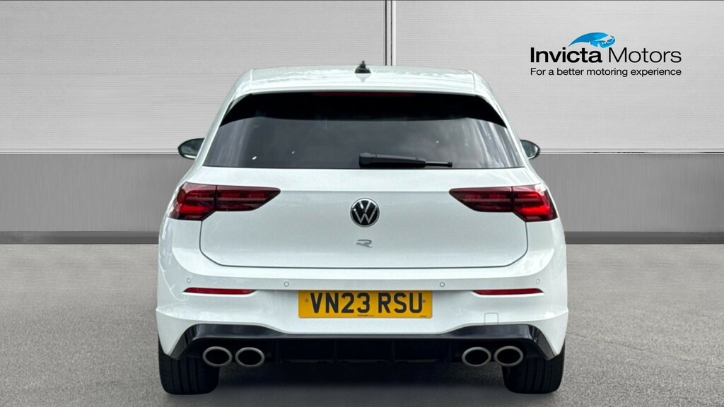 Volkswagen Golf R VN23RSU White #4