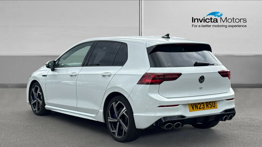Volkswagen Golf R VN23RSU White #5