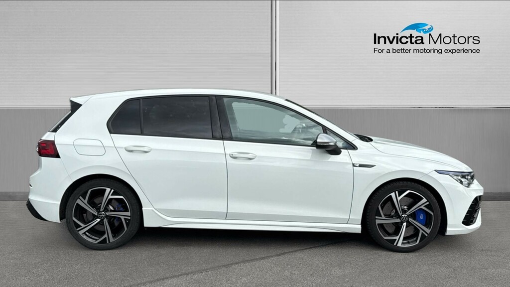 Volkswagen Golf R VN23RSU White #2