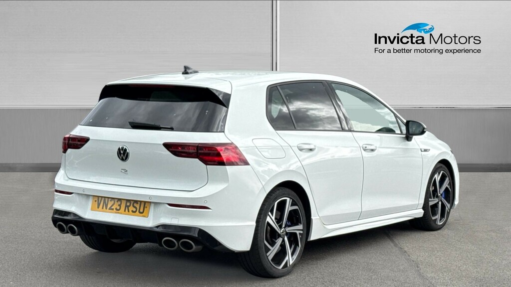 Volkswagen Golf R VN23RSU White #3
