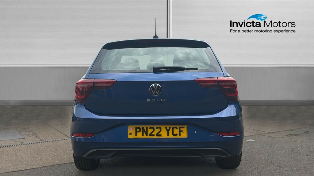 Volkswagen Polo Style Blue #4