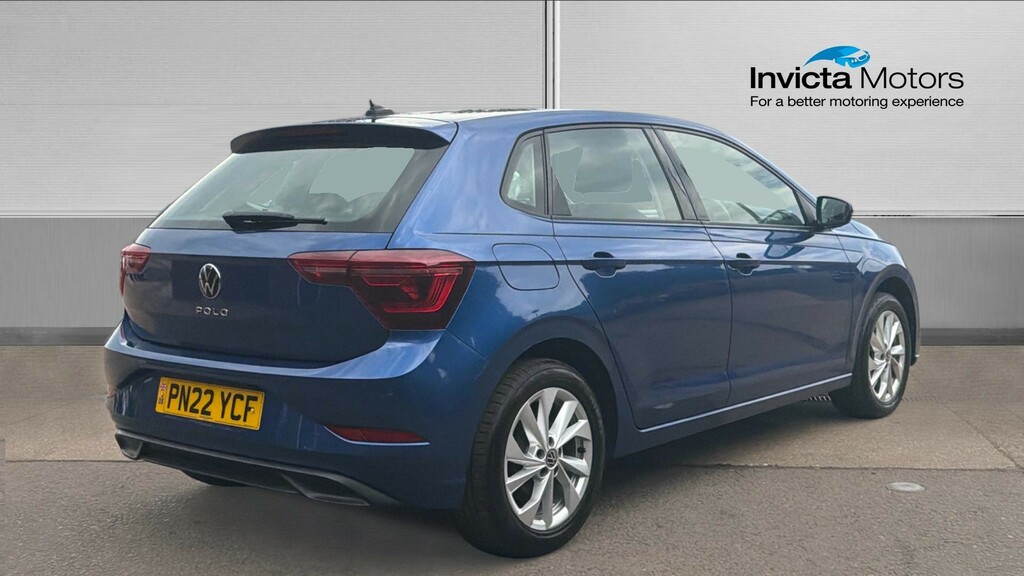 Volkswagen Polo Style Blue #3