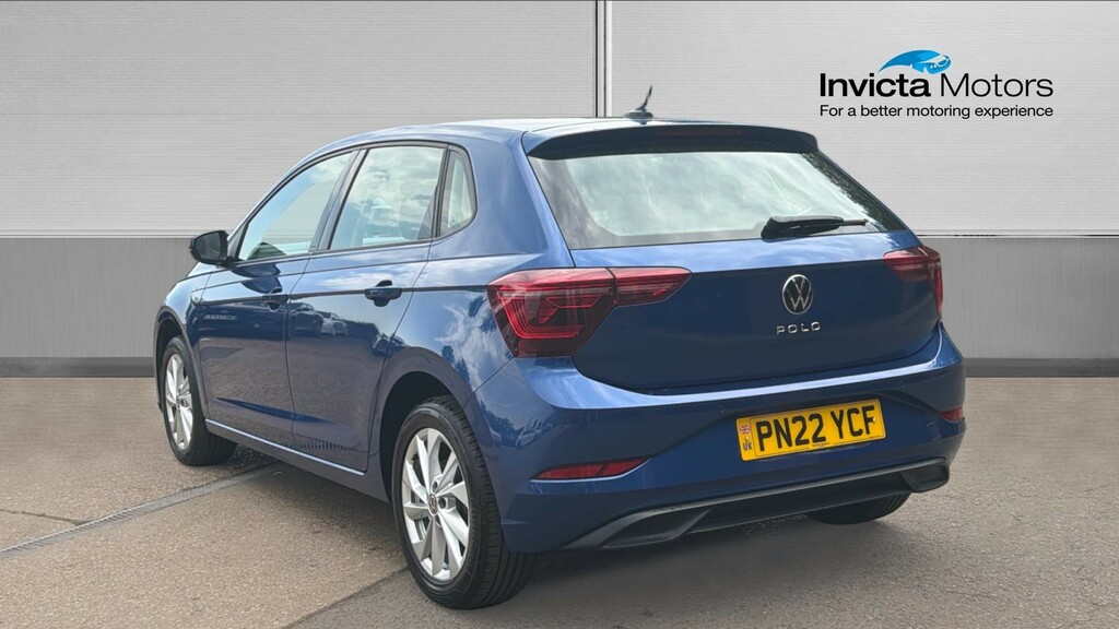 Volkswagen Polo Style Blue #5