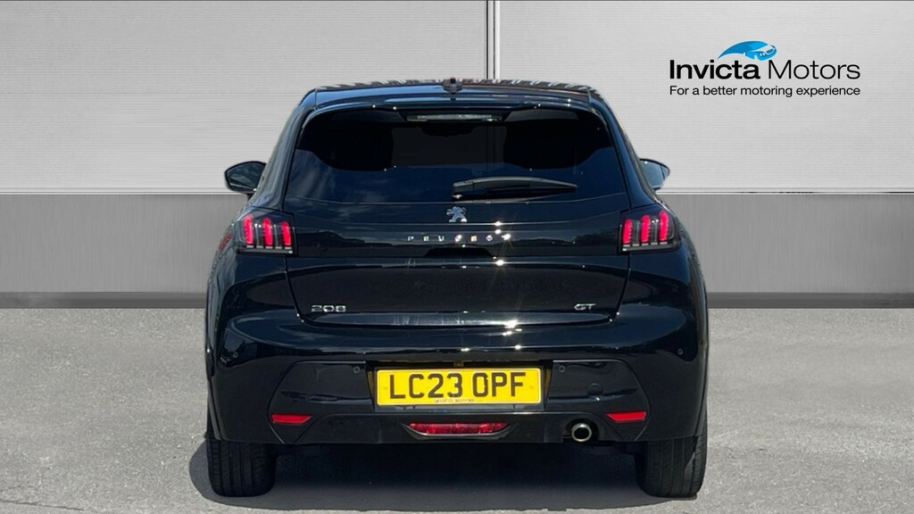 Peugeot 208 Gt Black #4